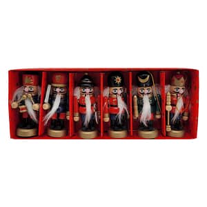 Pollyanna Christmas Nut Cracker Mini Figurines Decoration