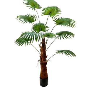 artificial fan palm - 1.9m