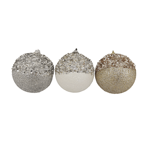 Sequin Hanging Bauble - 3 Colours