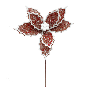 Gingerbread Confetti Poinsettia