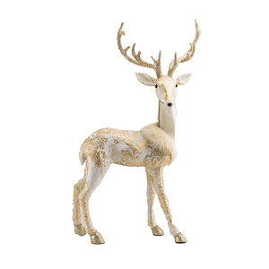 Standing Reindeer Gold
